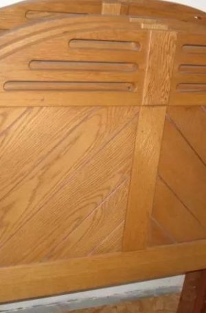 RESPALDO ROBLE UNA PLAZA MADE IN USA. COD: 19455