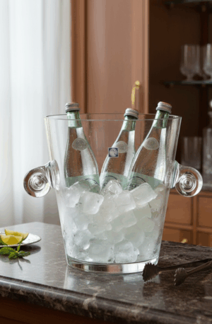 CHAMPAGÑERA DE CRISTAL FRAPERA PARA BEBIDAS. COD: 31413/32226