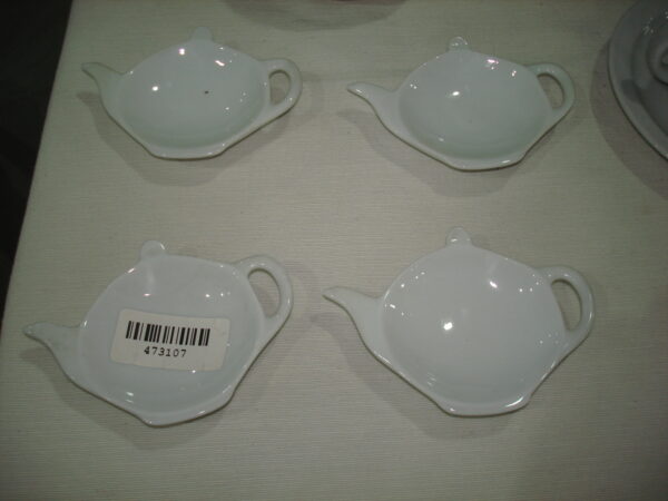 JUEGO DE TE O CAFÉ PORCELANA BLANCA 14 PIEZAS. COD: 473107 - Image 5