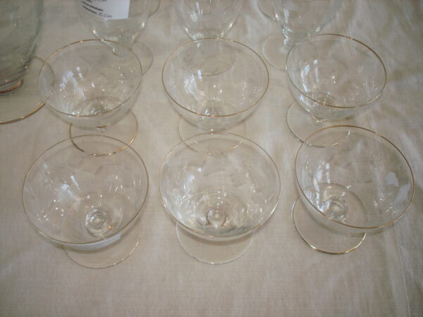 JUEGO DE COPAS CRISTAL CON JARRA PARA AGUA O VINO . COD: 55108 - Image 12