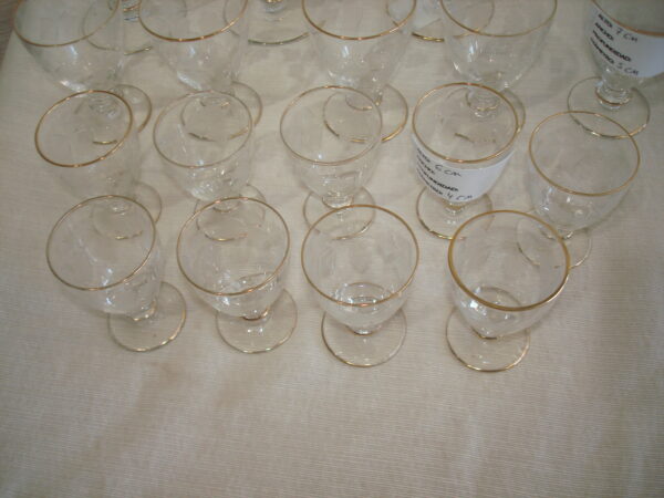JUEGO DE COPAS CRISTAL CON JARRA PARA AGUA O VINO . COD: 55108 - Image 14