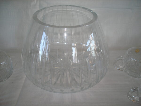 PONCHERA CRISTAL Y 12 TAZAS CRISTAL CRAFT IMPECABLE. COD: 61705 - Image 5