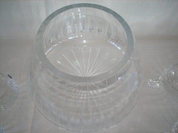 PONCHERA CRISTAL Y 12 TAZAS CRISTAL CRAFT IMPECABLE. COD: 61705 - Image 6