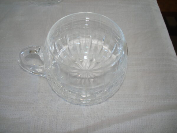 PONCHERA CRISTAL Y 12 TAZAS CRISTAL CRAFT IMPECABLE. COD: 61705 - Image 9