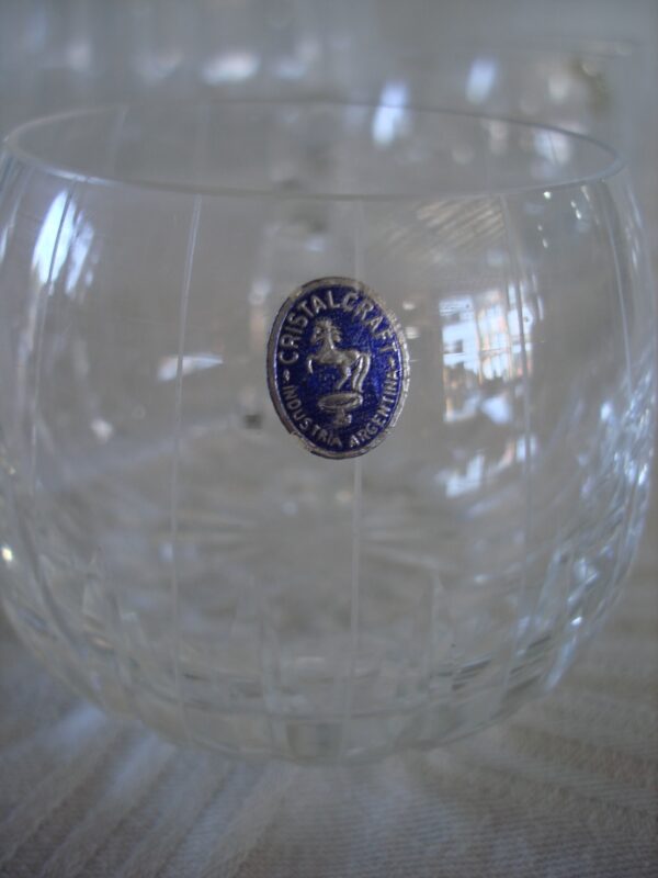 PONCHERA CRISTAL Y 12 TAZAS CRISTAL CRAFT IMPECABLE. COD: 61705 - Image 10