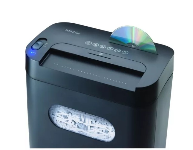 TRITURADORA, DESTRUCTORA DE PAPEL, DOCUMENTOS, CD Y TARJETAS, COD: 73006
