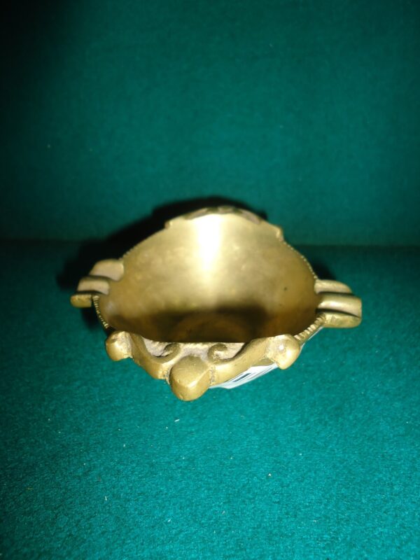 LOTE DE 2 CENICEROS Y PLATO LABRADO EN BRONCE COD: 73208/73210 - Image 11