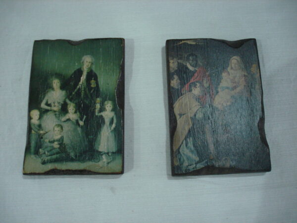 2 CUADROS REPRODUCCION GOYA Y VELAZQUEZ . COD: 45866