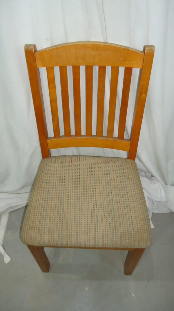 SILLA MADE IN USA EN MADERA DE CEREZO IDEAL SALA O ESCRITORIO. COD: 77806 - Image 4