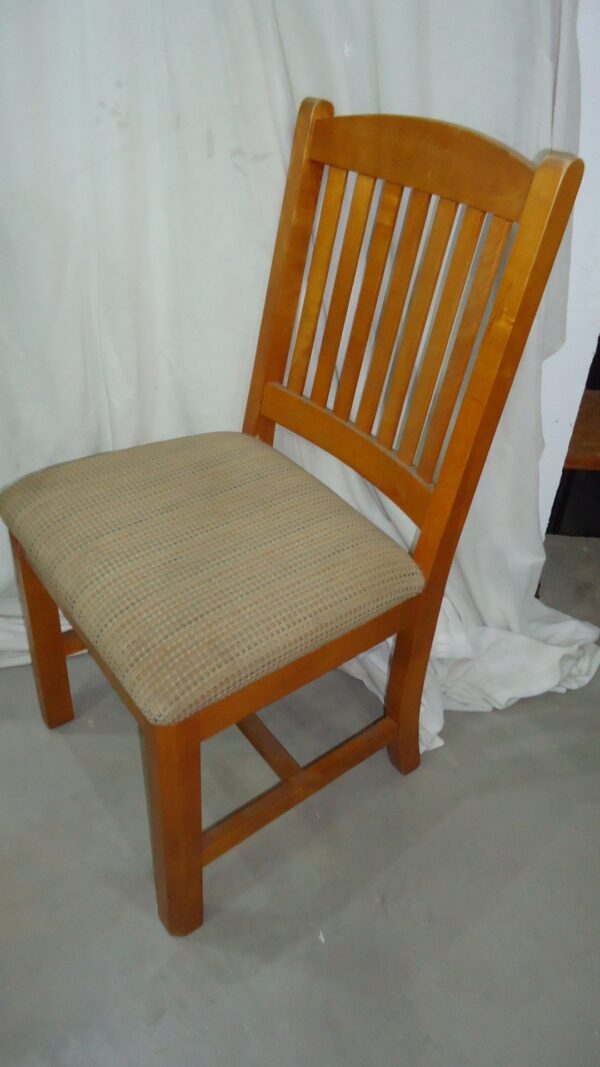 SILLA MADE IN USA EN MADERA DE CEREZO IDEAL SALA O ESCRITORIO. COD: 77806 - Image 5