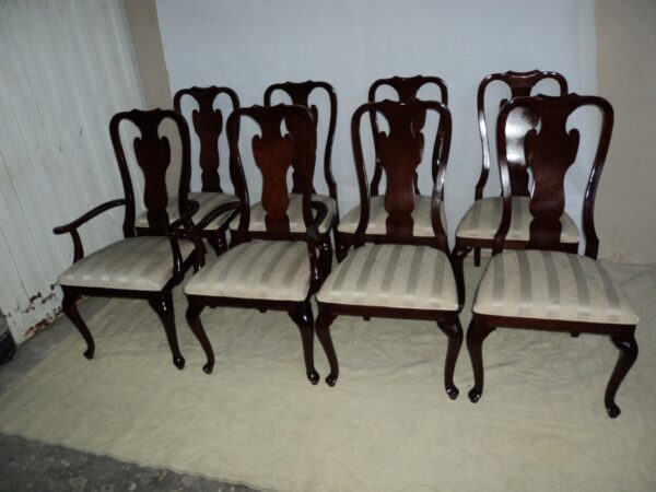 JUEGO DE 6 SILLAS ESTILO INGLES MADE IN U.S.A. COD: 78801