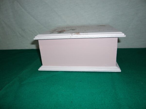 CAJA DE TE MADERA PATINADA VINTAGE ROMANTIC. COD 73203C - Image 4