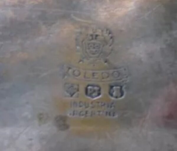 FUENTE O BANDEJA METAL PLATEADO TOLEDO INTERVENIDA SHABY CHIC ROMANTIC. COD. 473129 - Image 9