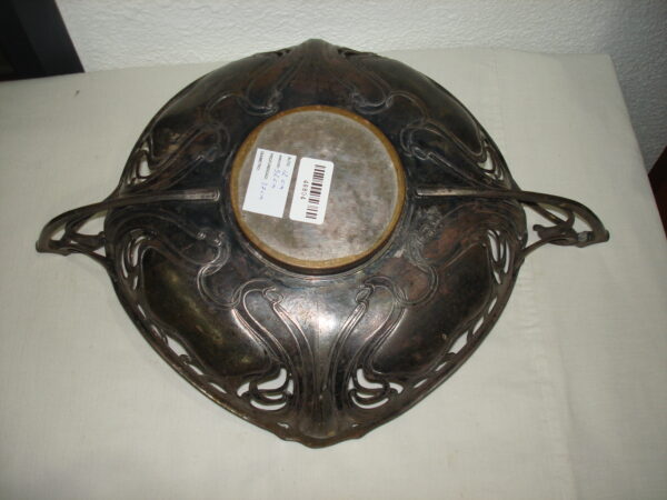 CENTRO DE MESA METAL ESTILO ART NOVEAU JARDINERA FRUTERA. COD: 48804 - Image 5
