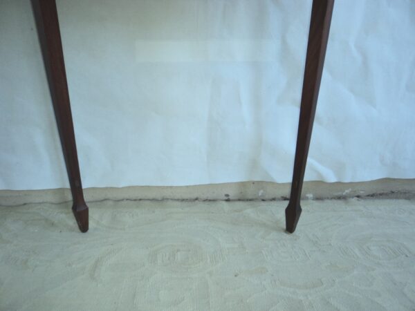 MESA DE SALA ANTIGUA ESTILO INGLES ADAM EN CAOBA SELLADA THOMPSON - Image 6