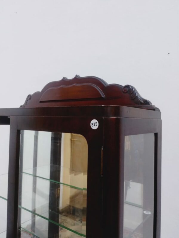 VITRINA ART DECO CRISTALERO DOS PUERTAS IMPECABLE. COD: 85811 - Image 6