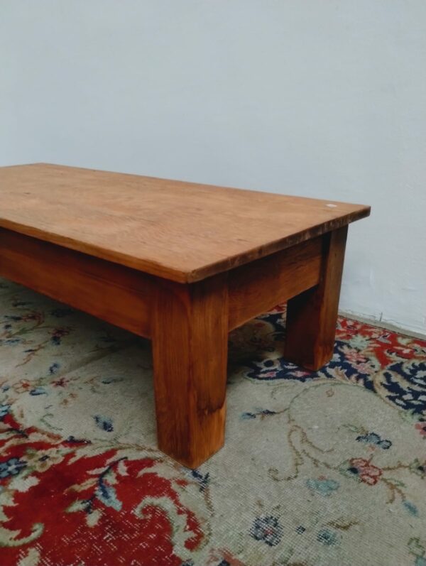 MESA RATONA DE CAMPO EN ROBLE ESLAVONIA. COD: 86404 - Image 3