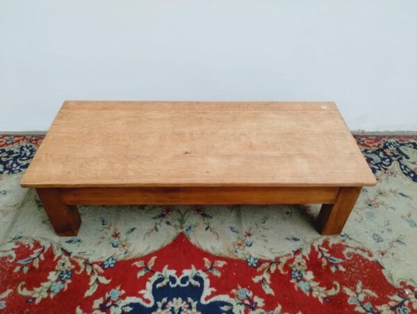 MESA RATONA DE CAMPO EN ROBLE ESLAVONIA. COD: 86404 - Image 4