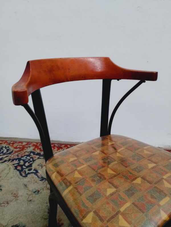 4 SILLAS BAR TIPO SILLONCITOS DISEÑO THONET. COD: 86908 - Image 6