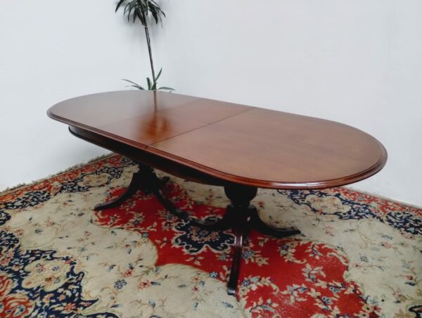JUEGO DE COMEDOR ESTILO INGLES SHERATON CON SILLONES DE CABECERA. COD: 87220 - Image 9