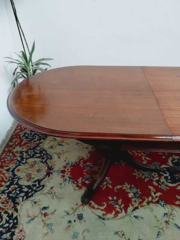 JUEGO DE COMEDOR ESTILO INGLES SHERATON CON SILLONES DE CABECERA. COD: 87220 - Image 10