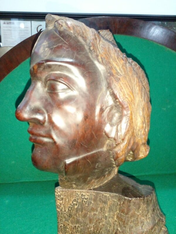 ESCULTURA EN MADERA DEL ESCULTOR ITALIANO OTTONE ZADRA 1940. COD: 86004 - Image 5