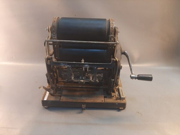 MAQUINA DE IMPRENTA GESTETNER LONDON PAT 1894. COD: 87701 - Image 9