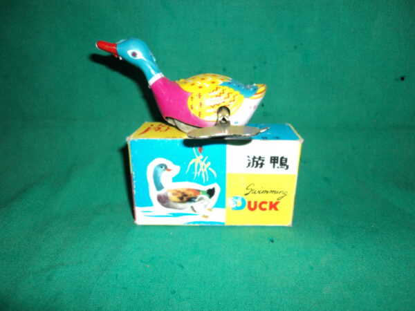 JUGUETE ANTIGUO SWIMMING DUCK AÑOS 70 COLECCIÓN. COD: 41848 - Image 3