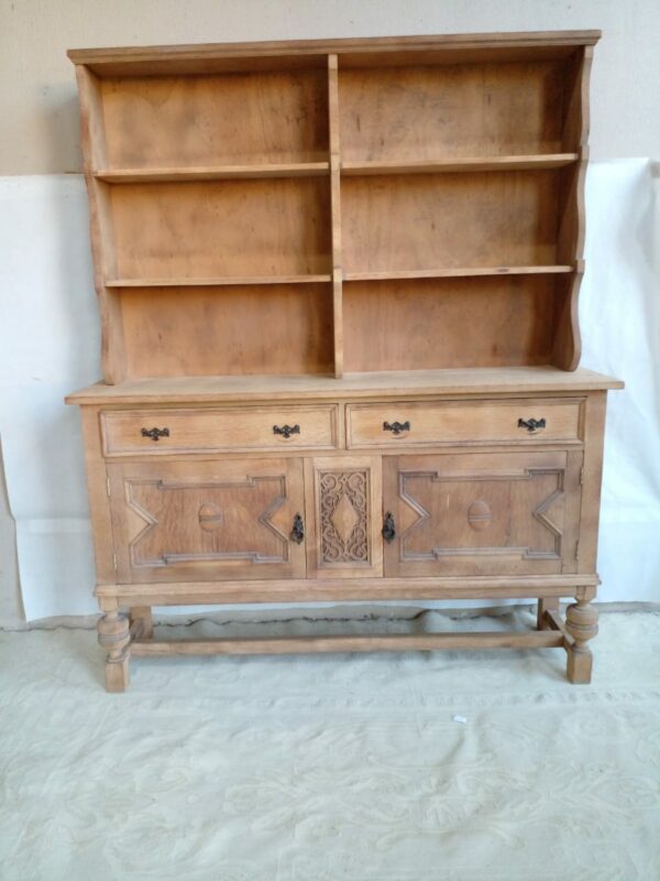 MUEBLE APARADOR CON ALZADA EN ROBLE SELLADO MAPLE and CO. LONDON. COD: 82004 - Image 8