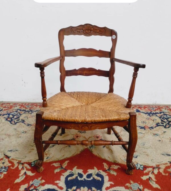 SILLON DE UN CUERPO ESTILO FRANCES PROVENZAL DE SALA O DORMITORIO. COD: 88505