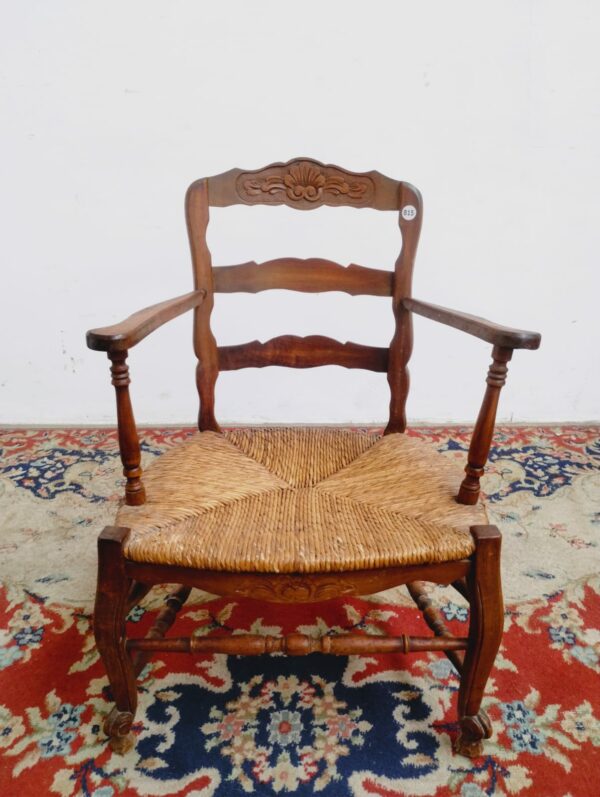SILLON DE UN CUERPO ESTILO FRANCES PROVENZAL DE SALA O DORMITORIO. COD: 88505 - Image 5