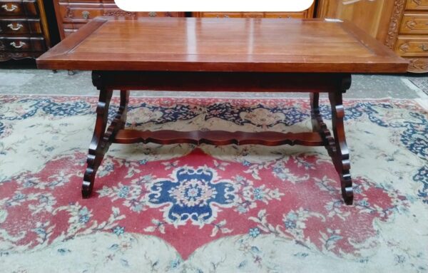 MESA ANTIGUA ESTILO VASCO PROVENZAL IDEAL COMEDOR SALA O ESCRITORIO. COD: 88705 - Image 4