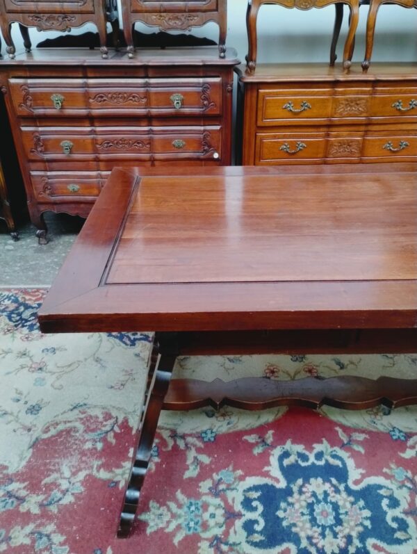 MESA ANTIGUA ESTILO VASCO PROVENZAL IDEAL COMEDOR SALA O ESCRITORIO. COD: 88705 - Image 8