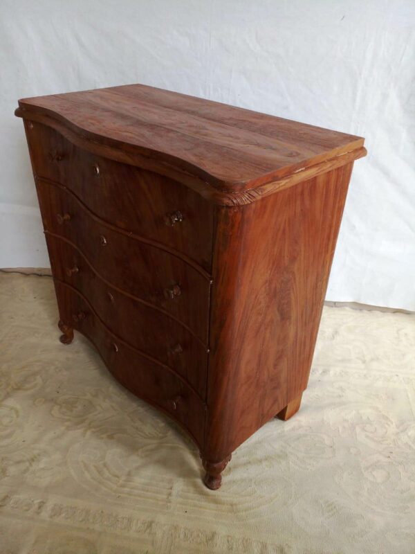 COMODA ANTIGUA ESTILO FRANCES MADERA MACIZA LAVADA NATURAL. COD: 87105 - Image 7