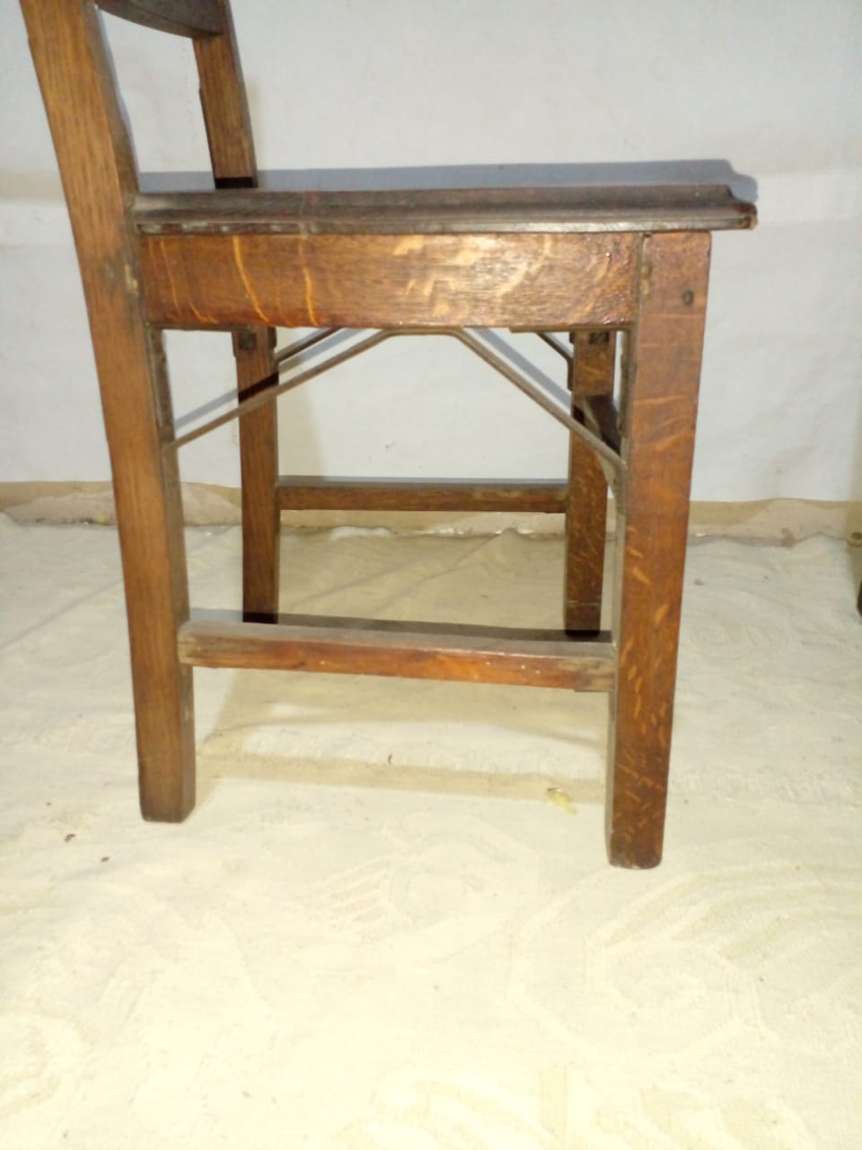 PAR DE SILLAS DE ROBLE ANTIGUAS IDEAL SALA O ESCRITORIO. COD: 87231 - Image 7