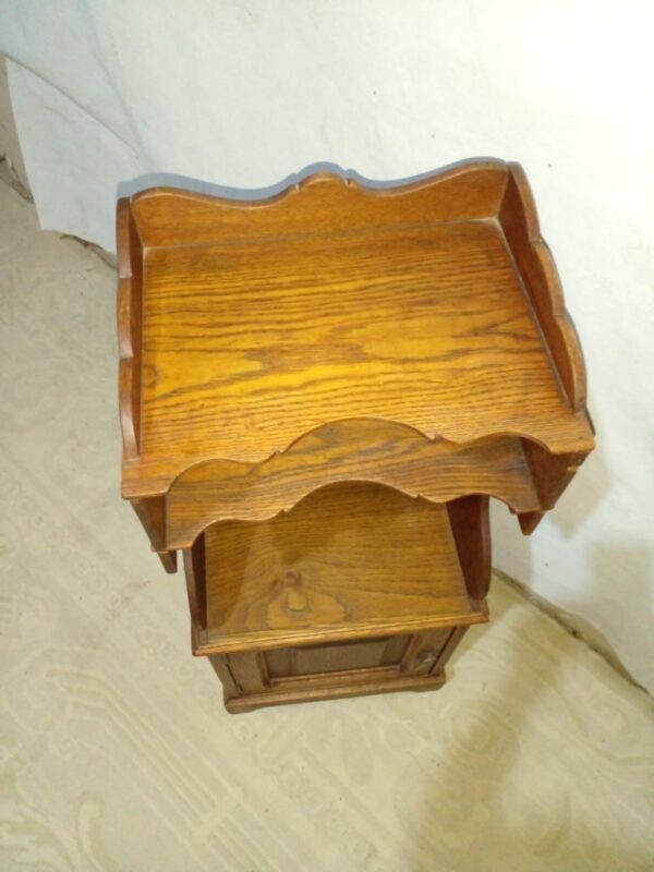 MESA DE LUZ CON REPISA ANTIGUA EN ROBLE .COD: 84708 - Image 6