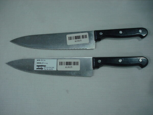 2 CUCHILLOS ACERO INOXIDABLE FILO DENTADO. COD: 41825 - Image 6