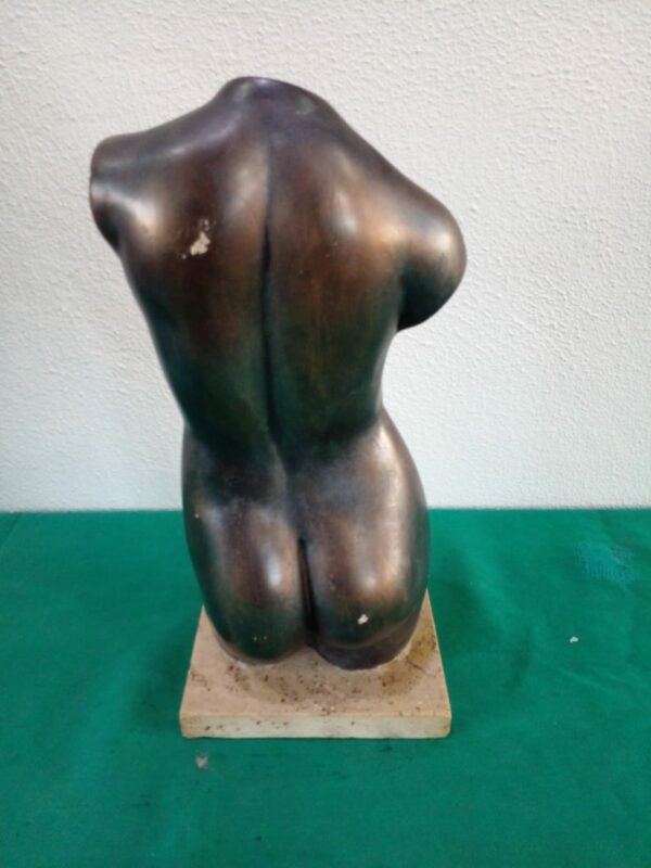 ESCULTURA TORSO DE MUJER DESNUDO BUSTO FEMENINO. COD: 89419 - Image 7