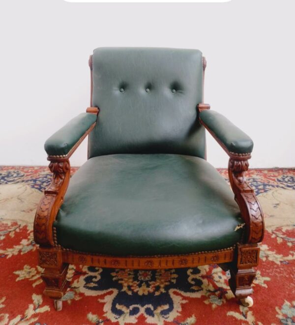SILLON DE SALA ESTILO INGLES , SILLON DE LECTURA. COD: 90105