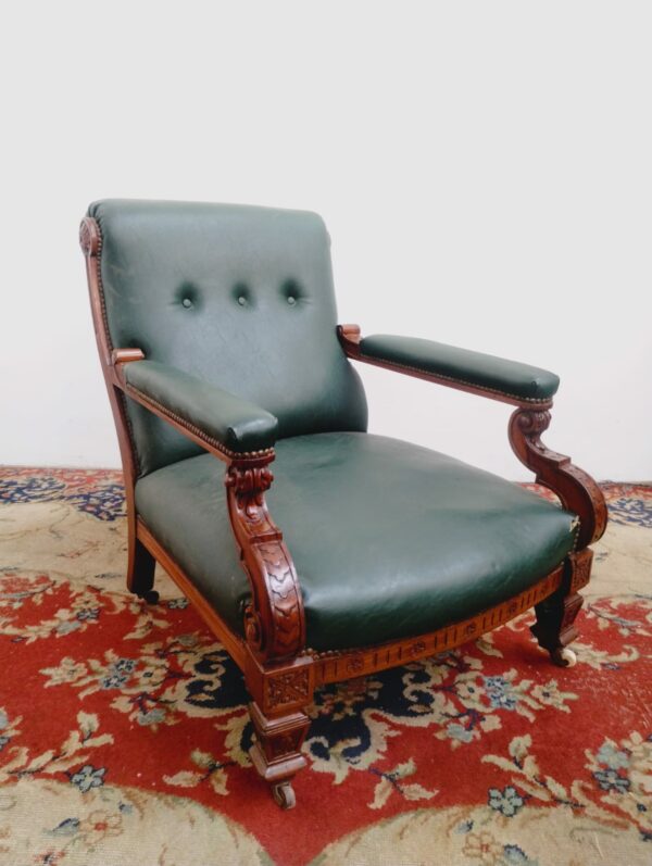 SILLON DE SALA ESTILO INGLES , SILLON DE LECTURA. COD: 90105 - Image 6