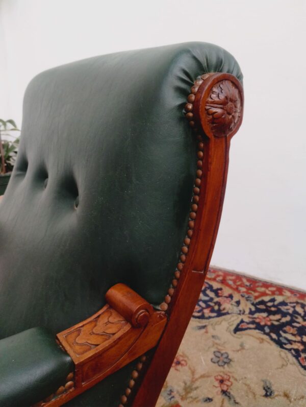 SILLON DE SALA ESTILO INGLES , SILLON DE LECTURA. COD: 90105 - Image 7