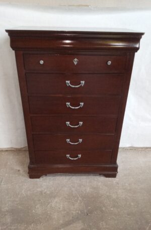 MUEBLE CHIFONIER MADE IN USA 6 CAJONES EN GUINDO. COD: 45501