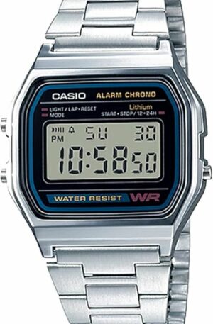 RELOJ CASIO VINTAGE A 158 WA DIGITAL CAJA CERRADA A ESTRENAR
