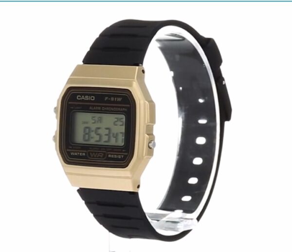 RELOJ CASIO F -91W VINTAGE DORADO A ESTRENAR MADE IN THAILAND