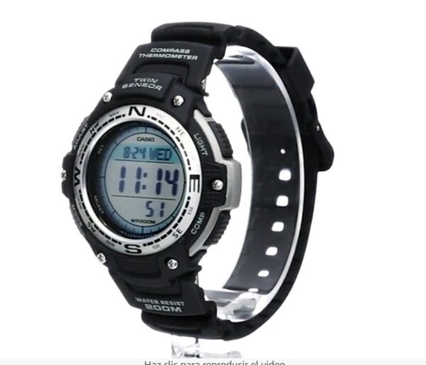 RELOJ CASIO SGW 100 - 1 VCF CON BRUJULA, TERMOMETRO, ALARMA Y CRONOMETRO - Image 3