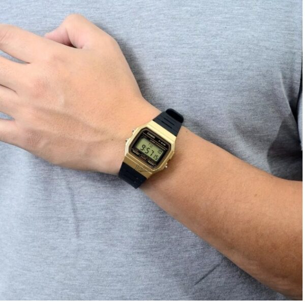 RELOJ CASIO F -91W VINTAGE DORADO A ESTRENAR MADE IN THAILAND - Image 5