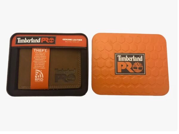 BILLETERA TIMBERLAN PRO A ESTRENAR EN ESTUCHE METALICO, PROTECCION RFID. - Image 7