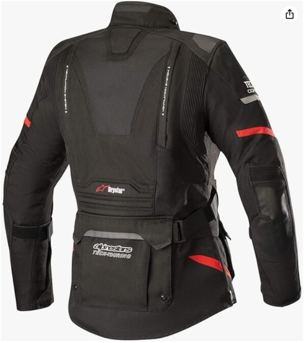 CAMPERA MOTO ALPINESTAR IMPERMEABLE CON PROTECCIONES - IMPORTADA U.S.A - Image 3