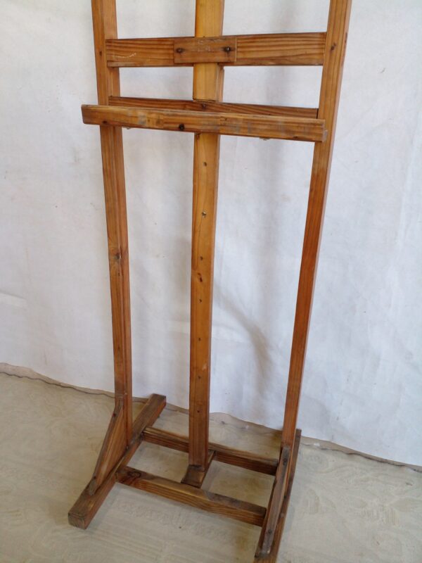 ATRIL ARTISTICO ANTIGUO CABALLETE DE PINOTEA IDEAL PINTOR O EXHIBICION. COD: 90202 - Image 6