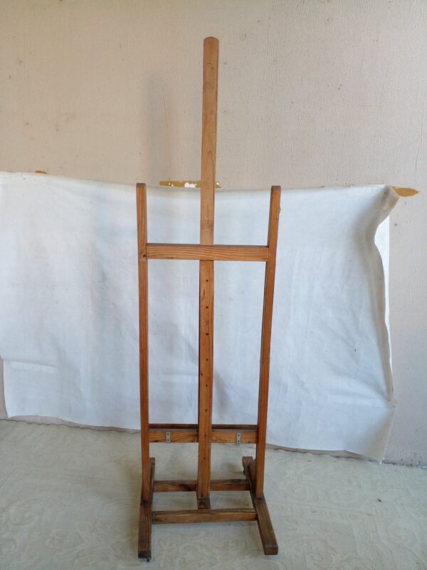 ATRIL ARTISTICO ANTIGUO CABALLETE DE PINOTEA IDEAL PINTOR O EXHIBICION. COD: 90202 - Image 10